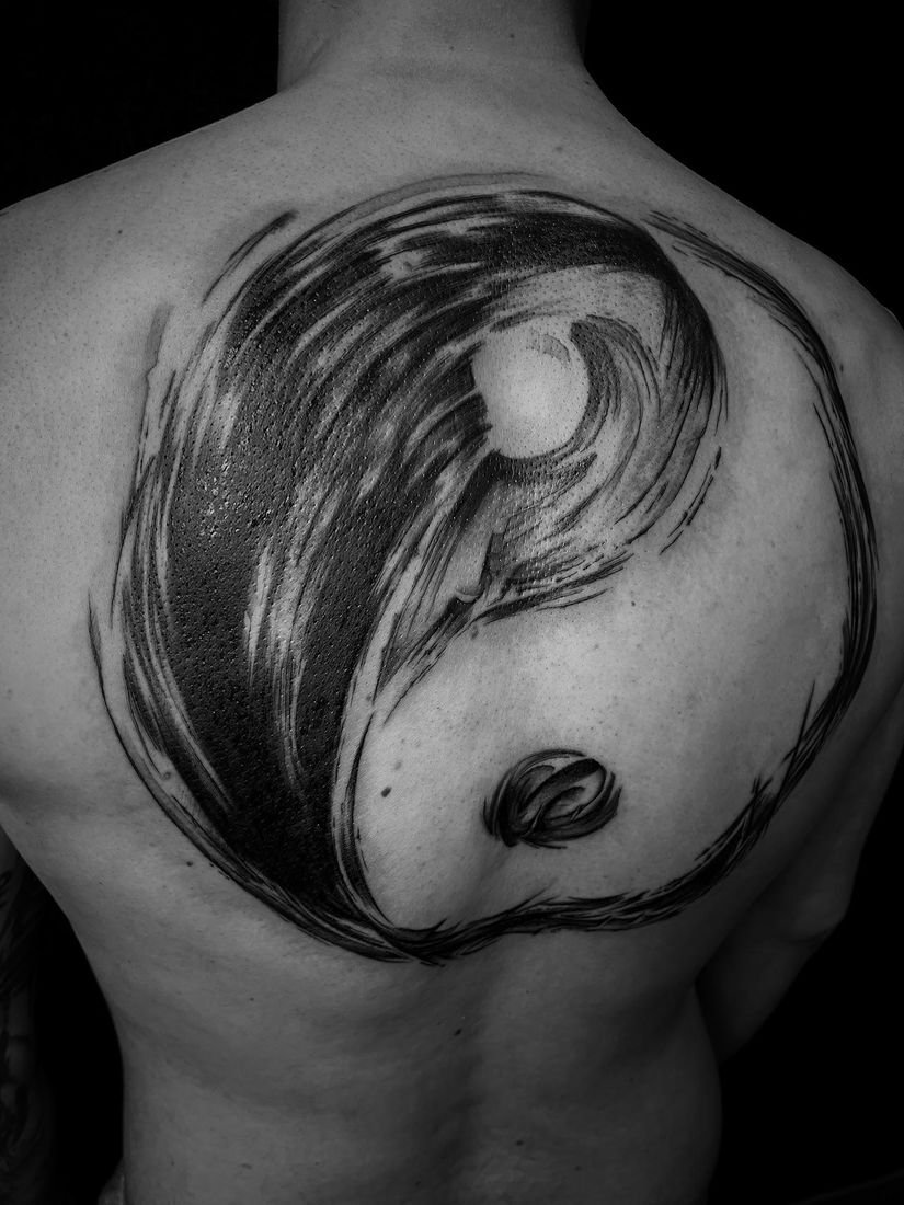 Tatuaż — Blackwork