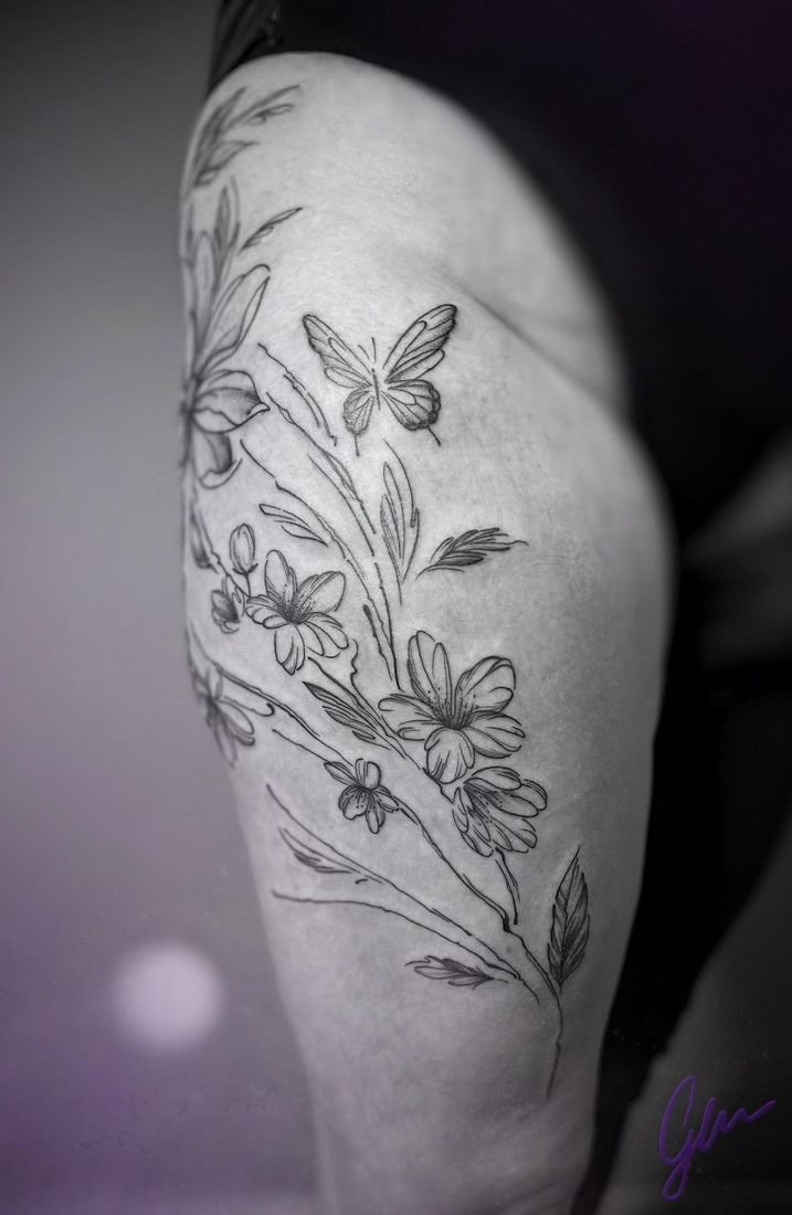 Tatuaż — Lineart